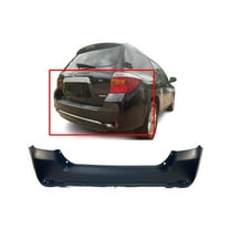 DCP Rear Upper Bumper Cover For 2008-2010 Toyota Highlander Primed TO1100260