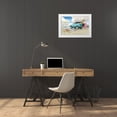 thumbnail image 3 of Wiens, James 14x11 White Modern Wood Framed Museum Art Print Titled - Beach Ride I, 3 of 4