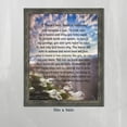 thumbnail image 7 of Memorial Gifts Picture Frames, Bereavement Gifts for Sympathy Gift Baskets or Condolence Card, Loss of a Mother Sympathy Gifts, Loss of Father Gift, If Tears Could Build A Stairway Framed Poem, 2183BW, 7 of 7
