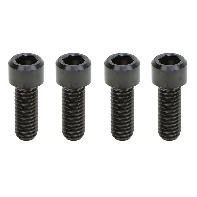 4 Pcs Bikes Disk Brake Caliper Screw, M6x16mm Ti Alloy Cycling Brake Clamp Fixing Bolt Replacement