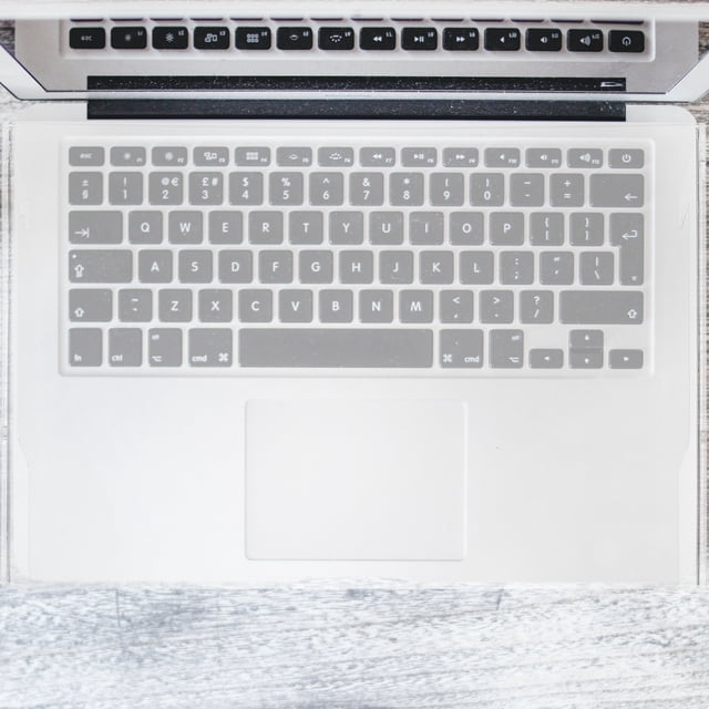 TABLZONE Transparent Acrylic Laptop Keyboard Cover Protector for 173 Inch Laptops Nonslip Lightweight