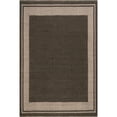 thumbnail image 6 of Rugs USA x Nate Berkus Canon Bordered Wool Cozy Area Rug, 6' x 9', Canon Charcoal, 6 of 7