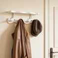 thumbnail image 6 of Eolstice Wall Mounted Hook Rack, Non Rusting with 4 Hooks, Space-Saving Rack for Bathroom Kitchen, Living Room Hanging Towels, Coats, Hats, Tools, 6 of 6