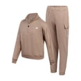 thumbnail image 1 of Sudadera New Balance Mindful para niñas, color gris, talla 10-12 (7-12 años), 1 of 7