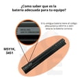 thumbnail image 2 of PO WE- Batería compatible M5Y1K Laptop Battery for Dell Inspiron Series Fits 6YFVW POWE BTRY12075, 2 of 5