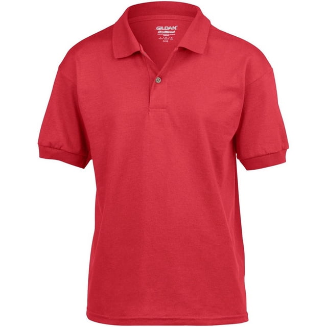 Gildan DryBlend Polo en Jersey pour Enfants (Lot de 2)