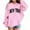 1#Pink, variant on Byoo Toddler Girl's New York Print Hoodie Activewear Casual Pullover Hooded Sweatshirt