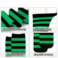 thumbnail image 5 of DOVACKA Cotton Knee High Socks for Women, Long Tall Stockings, Breathable Stretchy, Great for Halloween Costume & Daily Wear, 5 of 6