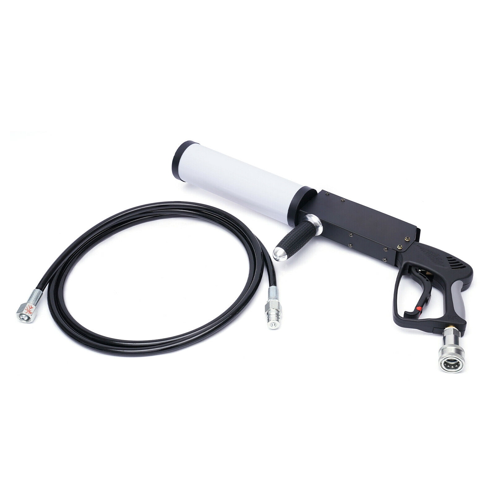 Fichiouy Led CO2 Jet Machine Cannon Fog Machine CO2 Special Effects DMX Stage Effect