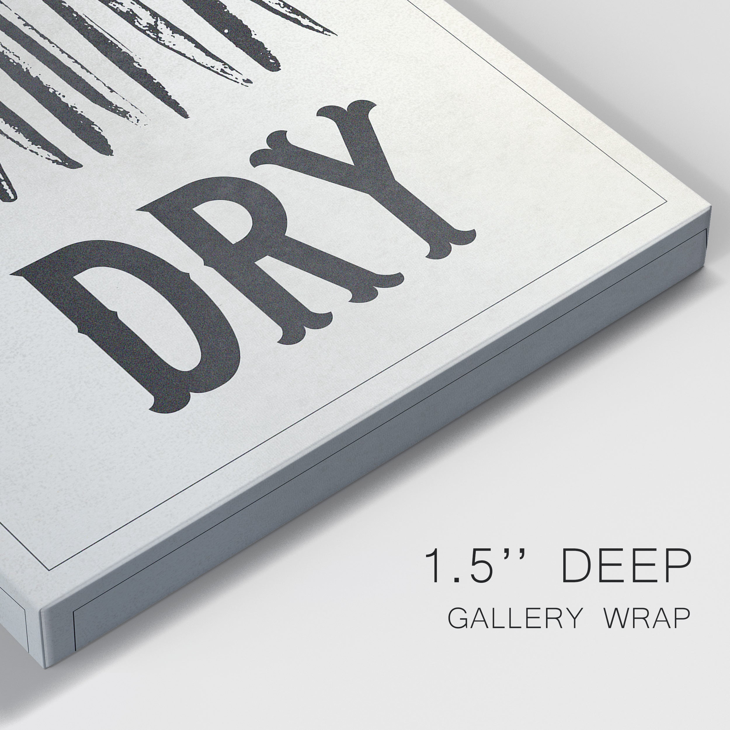 Vintage Laundry II Premium Gallery Wrapped Canvas - Ready to Hang
