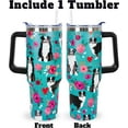 thumbnail image 2 of Australian Shepherd Tumbler 40oz - Insulated Travel Mug & Water Bottle, Stainless Steel with Lid & Straw - Cute Dog Gift for Women Dog Lovers, 2 of 6