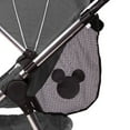 thumbnail image 3 of Disney Baby by J.L. Childress Side Sling Cargo Net - Stroller Organizer Accessory, Mesh Storage Bag, Universal Fit - Mickey Mouse, 3 of 8