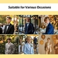 thumbnail image 5 of Lycody Boys’ Formal Suit 5 Piece Set, Toddler Tuxedos for Wedding, Suits for Teens Boy Dress School Clothes, 5 of 6