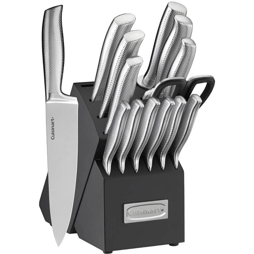c77ss13p Cuisinart C77SS-13P 13pc Ss Cutlery Block Set Accs Graphix Collection 