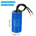 thumbnail image 2 of Uxcell 150uF 250VAC CD60 Run Capacitor 2 Wires 50/60Hz Motor Starting Capacitor 2 Pack, 2 of 5