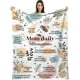 thumbnail image 1 of LHSHID Mom Gifts Birthday Gifts for Mom Daily Affirmations Blanket from Daughter Son Mama Mother Present Valentine’s Day Thanksgiving Christmas Day 40x50in, 1 of 5