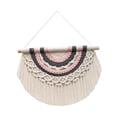thumbnail image 3 of Decoración de pared de tapiz bohemio macrame pared colgante de la pared ventana arte de pared decoración decoración del hogar decoración de la pared C, 3 of 8