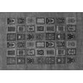 thumbnail image 1 of Ahgly Company Indoor Rectangle Abstract Gray Modern Area Rugs, 8' x 10', 1 of 4