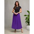 thumbnail image 5 of Womens A-Line Maxi Skirt, 5 of 11