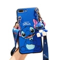 thumbnail image 1 of Funda de teléfono con cuerda de soporte para iPhone 6, 6s, 7, 8, X, Xs, Max, XR, 11, 12, 13, 14 Pro Max, SE, Stitch Fivean unisex, 1 of 2