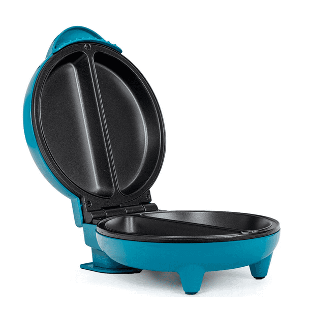 Holstein Housewares 2Section Omelet Maker, Teal Stainless Steel