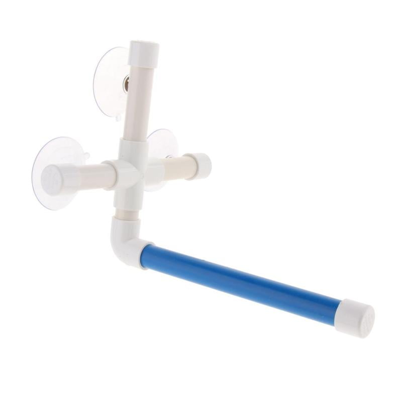 Bird Parrot Shower Perch ,Single Pole ,Easy Install,for Finches,Parrot