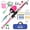 Pink, variant on OUTGOO Kids Fishing Pole, Kids Fishing Rod Portable Telescopic Fishing Rod and Reel Combo Kit with Spincast Fishing Reel, Fishing Tackles, Fishing Lures, Fishing Lines for Boys, Girls, Youth