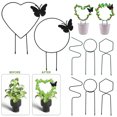 thumbnail image 4 of Soporte De Metal Para Plantas De Jardín Para Plantas Trepadoras, Enrejado Para Plantas, Mini Estante Para Plantas Trepadoras, Marco De Soporte Para Plantas, Herramientas De Jardín Muyoka Hogar, 4 of 7