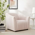 thumbnail image 3 of Modway Announce Modern Performance Velvet Tufted Armchair in Pink, 3 of 3