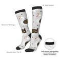thumbnail image 4 of Naloa Cute Swan Thigh High Socks Extra Long Stretchy Sock Women Over Knee High Opaque Stocking Daily Wear, 4 of 6