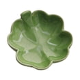 thumbnail image 3 of Ceramic bandeja de joyas de joyas regalos de inauguración de la casa, tazón llave, plato decorativo, cuatro tréboles de hojas bandeja st., 3 of 8