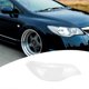 thumbnail image 4 of Car Headlight Clear Lens Lamp Shade Shell Cover for Honda Civic FD, 4 of 5