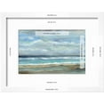 thumbnail image 3 of Seashore, Abstract Scenic Framed Art Print Wall Art by Silvia Vassileva, 3 of 6