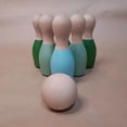 thumbnail image 1 of OULII 1 Set Bowling Game Synthetic Material Indoor Games for Parents, 1 of 8