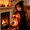 Orange, variant on Halloween Candy Bag, Witch Silhouette Treat Holder with Handle, Foldable Fabric Candy Bucket for Trick or Treating Party Decoration