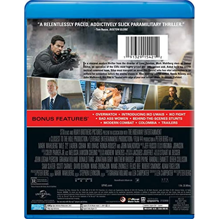 Mile 22 (Blu-ray) - Walmart.com