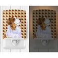 thumbnail image 2 of Caroline's Treasures LH9093CNL Australian Shepherd Fall Leaves Portrait Ceramic Night Light, 6x4x3", multicolor, 2 of 2