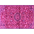 thumbnail image 1 of Ahgly Company Indoor Rectangle Medallion Pink Traditional Area Rugs, 8' x 10', 1 of 4