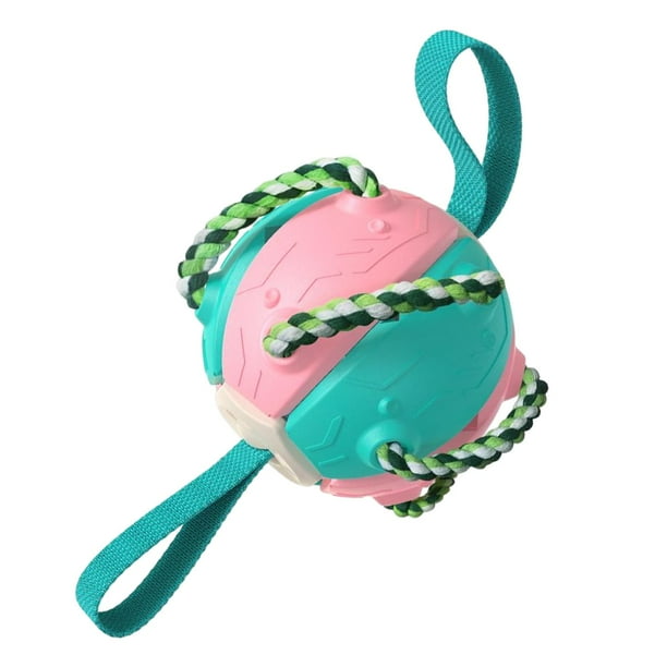 Juguetes para perros, pelota de fútbol, juguete para masticar, juguete de agua para perros, pelotas para perros para interiores y exteriores Yuyangstore Bolas Interactivas