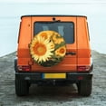 thumbnail image 6 of Xecao Golden Sunflower In Field for Tire Covers,Wheel Tire Cover Waterproof, Dust-Proof, And Universally Fitting for Cars,Trailers, SUVs-17 inch, 6 of 6