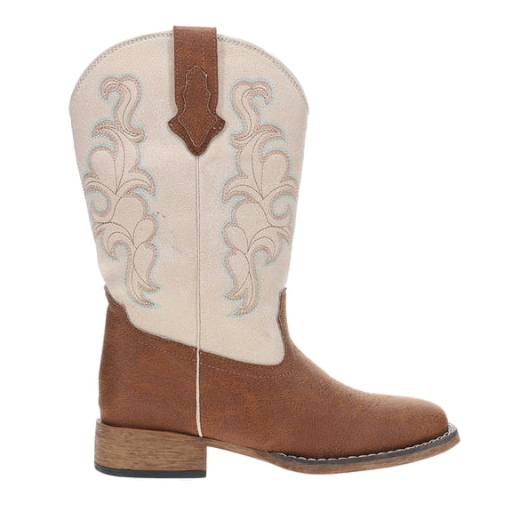 Roper Womens Cowboy Classic Square Toe Cowboy Mid Calf Boots