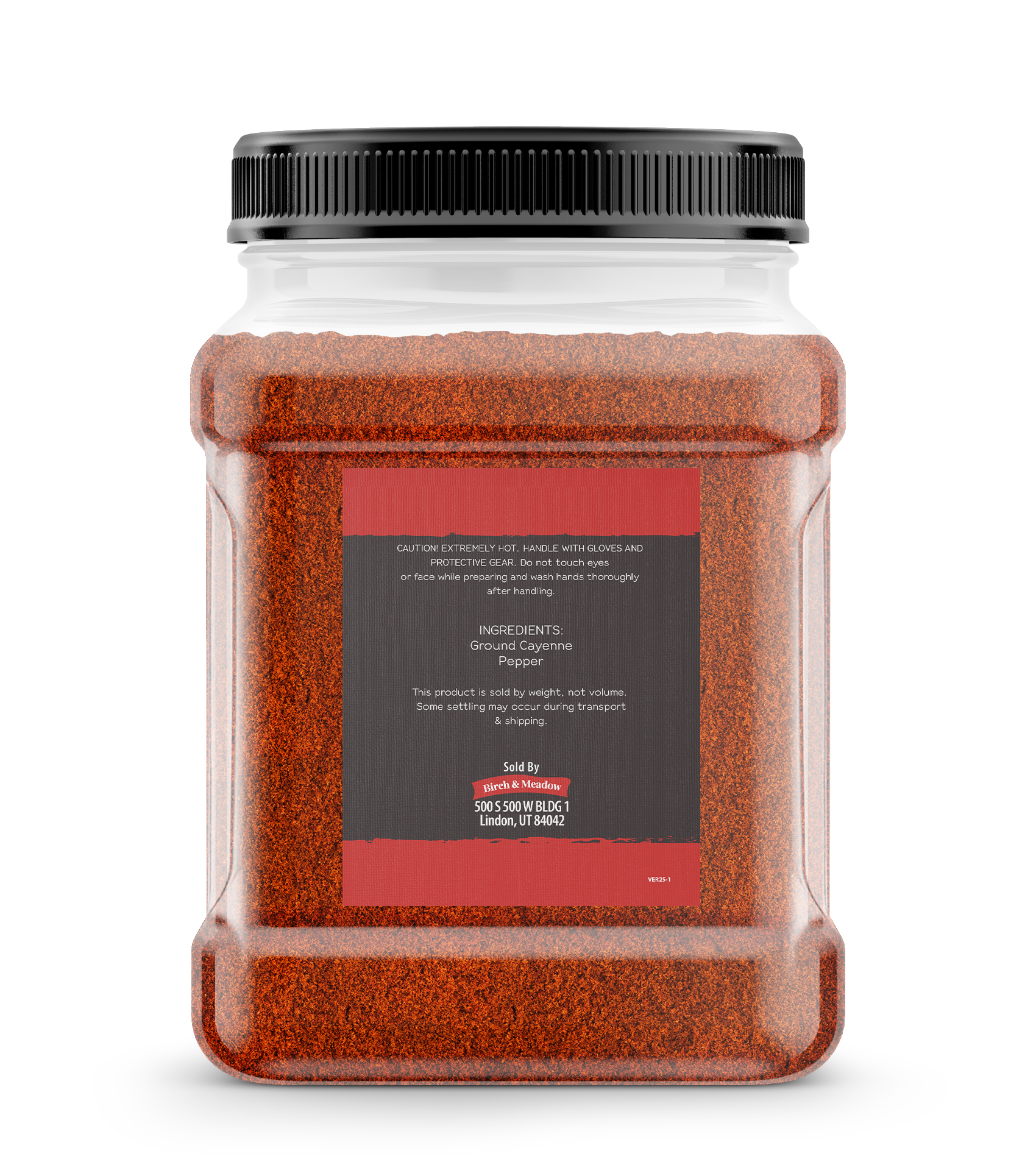 Birch & Meadow 2.5 lb of Ground Cayenne Pepper, Spicy Seasoning, Chili & Soups