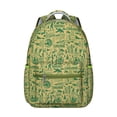 thumbnail image 1 of Sac à Dos Étudiant avec Imprimé de Nature Sauvage et bigfoot, design de Randonnée et de camping, Imperméable et durable, Sangles Réglables, Sac d'École Amusant à Thème Extérieur pour Étudiant, 1 of 6