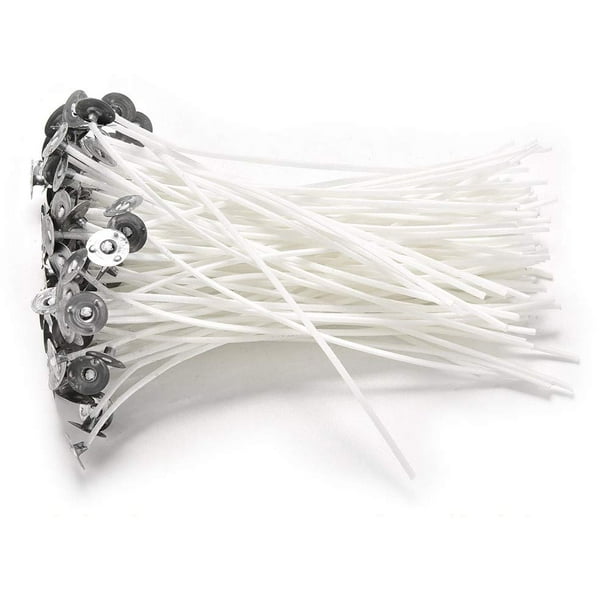 Mr. Garden Replacement Wick 2 Inch Natural Candle Wicks Low Somke