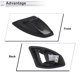 thumbnail image 5 of Tapa de cubierta del pulverizador del faro del lado derecho del parachoques Unique Bargains para Cadillac CTS 2008-2014, cubierta del pulverizador del parachoques No.25793666 sin pintar 1 Pcs, 5 of 7