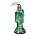 thumbnail image 1 of Santa Muerte Transparente Verde: Atrae la abundancia y la justicia Verde 30 cm + Libro Esotérico, 1 of 4