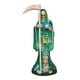 thumbnail image 1 of Santa Muerte Transparente Verde: Atrae la abundancia y la justicia Verde 30 cm + Libro Esotérico, 1 of 4