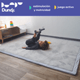 thumbnail image 3 of Dundy Tapete para Bebé Niños de Memory Foam, Suave Espuma Tapete de Gateo para Juego, Acolchado Antideslizante, 150 x 200 cm. (Gris), 3 of 6
