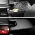 thumbnail image 3 of KBH Car Center Console Cover for 2009-2014 Acura TL Accessories, Middle Console Lid Armrest Cover Protector Replacement Trim Interior, Black (Leather Skin Only), 3 of 8