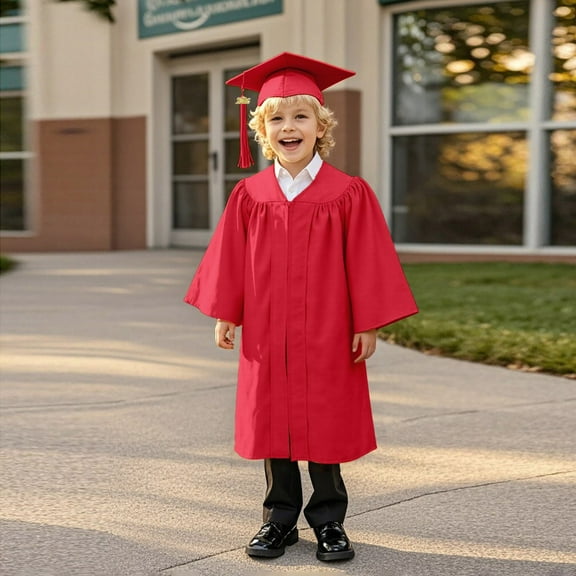 AJIWYH Lightweight Graduation Outfit for Summer Ceremonies (RD1,7-8 Years)